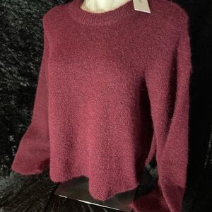 Calvin Klein Women's Burgundy elegant Sweater